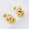 304 Stainless Steel Stud Earrings for Women KQ9327-1