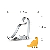 DIY 430 Stainless Steel Dinosaur-shaped Cutter Candlestick Candle Molds CAND-PW0001-515L-1