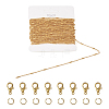 DIY Chain Bracelet Necklace Making Kit DIY-TA0005-79G-1