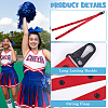Polyester Pom Pom Holder Straps for Cheerleading Accessories AJEW-WH20018-07A-4