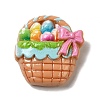 Easter Cartoon Opaque Resin Cabochons X-RESI-Q223-01B-1