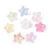 UV Plating Transparent Acrylic Beads OACR-Q204-09-1