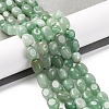 Natural Green Aventurine Beads Strands G-G146-A33-01-2