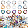   60Pcs 15 Colors Glass Cabochons MRMJ-PH0001-71-1
