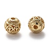Alloy Hollow Beads X1-PALLOY-P238-21G-RS-2