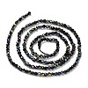 Electroplate Glass Beads Strands LS-GLAA-H021-01A-HP09-5