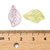 Transparent Acrylic Pendants MACR-F084-02-3