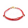 Nylon Cord Bracelets BJEW-JB04258-4
