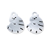 Spray Paint Alloy Pendants ENAM-K076-39A-1