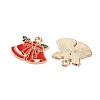 Alloy Enamel Pendants X-ENAM-I061-01KCG-15-2
