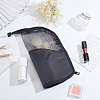Portable Nylon & PVC Laser Transparent Cosmetic Storage Bags ABAG-WH0035-032B-5