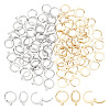   100Pcs 2 Colors 304 Stainless Steel Leverback Earring Findings STAS-PH0005-69-1