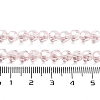 Electroplate Transparent Glass Beads Strands LS-EGLA-A035-T6mm-A20-4