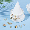 10Pcs 5 Styles Brass Pendants KK-AR0004-66-4