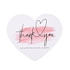 Coated Paper Thank You Greeting Card DIY-F120-03B-2
