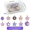40Pcs 10 Styles Eco-Friendly Zinc Alloy Pendants FIND-FS0003-47-4