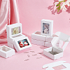 Foldable Creative Kraft Paper Mailer Boxes with Visible Window CON-WH0113-08A-03-4
