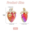10Pcs Transparent Acrylic Pendants MACR-FS0002-08C-4
