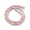 Natural Pink Opal Beads Strands G-L624-I18-3x6mm-3