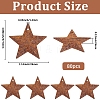 Rust Iron Pendants IFIN-GF0001-61B-2