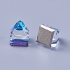 Flat Back K9 Glass Rhinestone Charms RGLA-F062-B-3