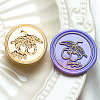 Wax Seal Brass Stamp Heads LS-AJEW-I067-A09-1