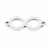 Non-Tarnish 201 Stainless Steel Link Connectors STAS-S110-113P-1