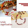 Yilisi 3 Strands 3 Sizes Natural Carnelian Beads Strands G-YS0001-08-7