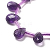 Natural Amethyst Beads Strands G-C179-G01-01-4