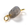 Natural Labradorite Links Connectors G-K316-02C-G-RS-3