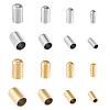 32Pcs 8 Styles 304 Stainless Steel Cord End STAS-TA0003-16-2