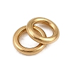 Ion Plating(IP) 304 Stainless Steel Closed Jump Rings STAS-G393-06G-14-3