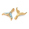 304 Stainless Steel Enamel Pendants STAS-Z193-10G-01-2