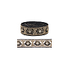 10 Yards Organza Embroidery Flower Ribbons with Paillettes SRIB-WH0011-202A-9