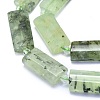 Natural Prehnite Beads Strands G-E530-16W-3