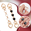 2Pcs 2 Colors Alloy Enamel Purse Strap Extenders FIND-BBC0002-47G-6
