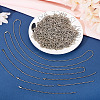 4 Styles Iron Ball Chains for Price Tag Chains FIND-TA0006-11-6