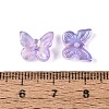 Electroplate Transparent Glass Beads EGLA-N057-03E-4