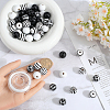 DIY Round Wooden Beads Bracelets Jewelry Making Kits DIY-SP0001-45A-3