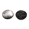 Natural Black Lip Shell Carved Cabochons SSHEL-T017-04A-2