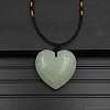 Natural Green Aventurine Pendant Necklaces XA8803-14-1