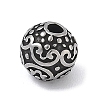 304 Stainless Steel Beads STAS-H238-08F-AS-1