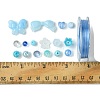 Acrylic Bead Flowers/Stars/Hearts/Bowknot OACR-FS0001-67C-5
