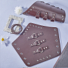 Imitation Leather Cuff Cord Bracelet BJEW-WH0011-25B-4