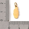 304 Stainless Steel with Enamel Pendants SA-CBAAF93-G06-3