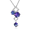 925 Sterling Silver Pendant Necklaces NJEW-BB30722-1