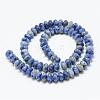 Natural Blue Spot Jasper Bead Strands G-R408-5x8-01-2