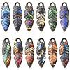 24Pcs 12 Colors Zinc Alloy Pendants FIND-CJ0005-14-1