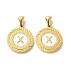 Ion Plating(IP) 304 Stainless Steel Pendants STAS-I204-X-G-1