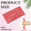 12.5Yards Braided Wave Polyester Ribbon OCOR-ME0001-57B-2